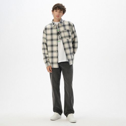 Cropp - Vaqueros regular - Gris - Cropp - Modalova