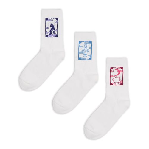 Pack de 3 pares de calcetines - Cropp - Modalova