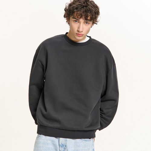 Sudadera basic lisa - Cropp - Modalova