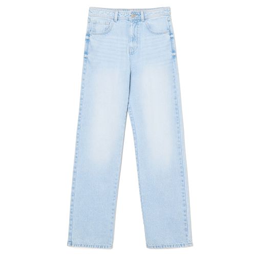 Cropp - Vaqueros straight - Azul - Cropp - Modalova