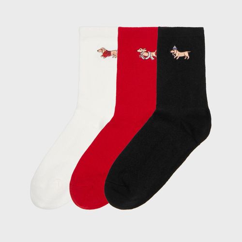 Pack de 3 pares de calcetines - Cropp - Modalova