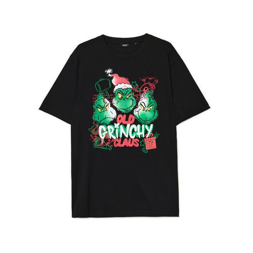 Camiseta negra navideña del Grinch - Cropp - Modalova