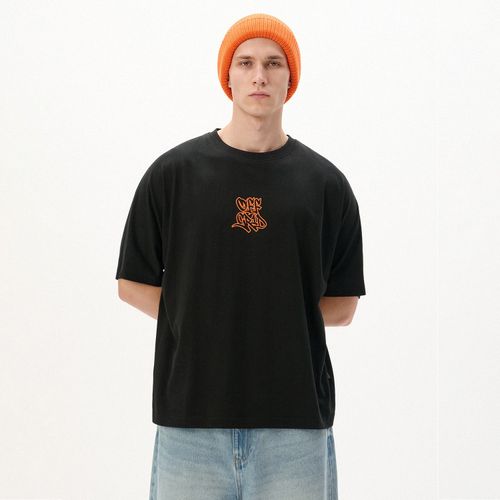 Cropp - Camiseta estampada - Negro - Cropp - Modalova