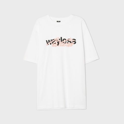 Camiseta blanca con estampado - Cropp - Modalova
