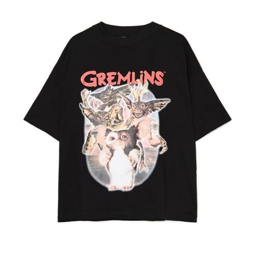 Camiseta negra navideña Gremlins - Cropp - Modalova