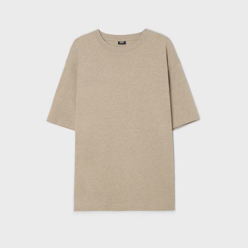 Cropp - Camiseta basic - Beige - Cropp - Modalova
