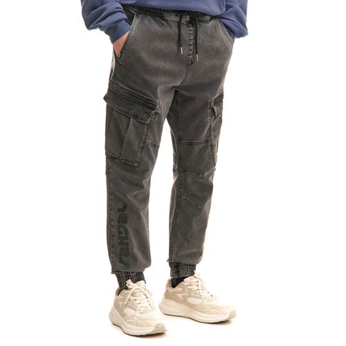 Cropp - Vaqueros jogger - Gris - Cropp - Modalova