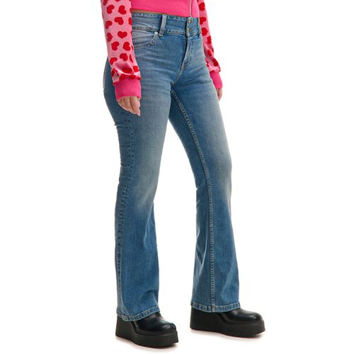 Cropp - Vaqueros bootcut - azul - Cropp - Modalova