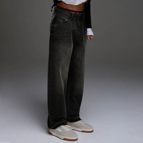 Vaqueros baggy fit de efecto lavado - Cropp - Modalova