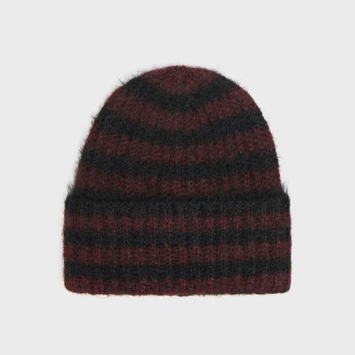 Cropp - Gorro a rayas - maroon - Cropp - Modalova