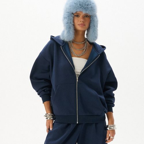 Sudadera oversize con capucha - Cropp - Modalova
