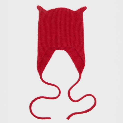 Cropp - Gorro con cordones - Rojo - Cropp - Modalova
