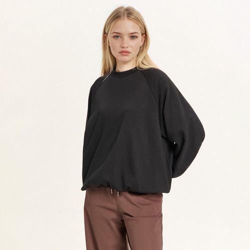 Cropp - Sudadera oversize - Negro - Cropp - Modalova