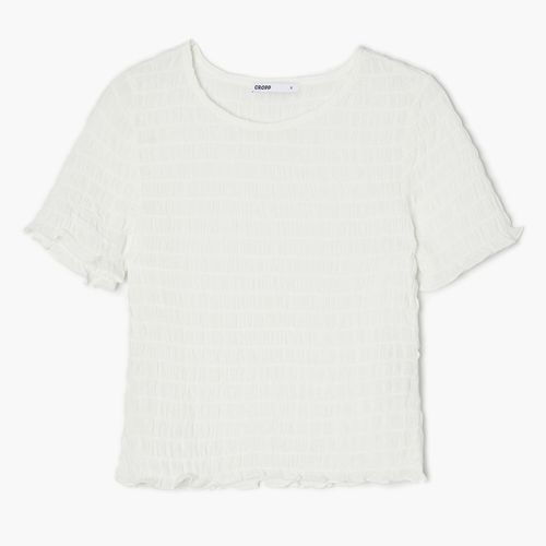 Cropp - Blusa de viscosa - Blanco - Cropp - Modalova