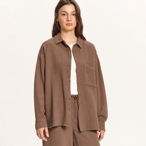 Cropp - Camisa oversize - Marrón - Cropp - Modalova