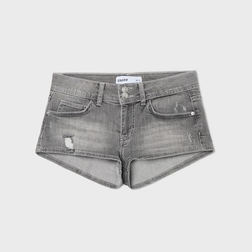 Cropp - Vaqueros cortos - Gris - Cropp - Modalova