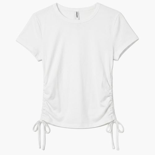 Cropp - Top with side ties - Blanco - Cropp - Modalova