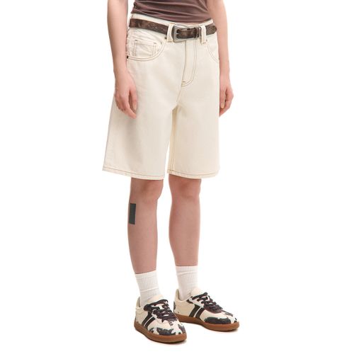 Cropp - Vaqueros cortos - crema - Cropp - Modalova