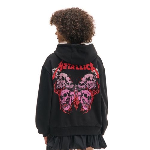 Sudadera con capucha y estampado Metallica - Cropp - Modalova