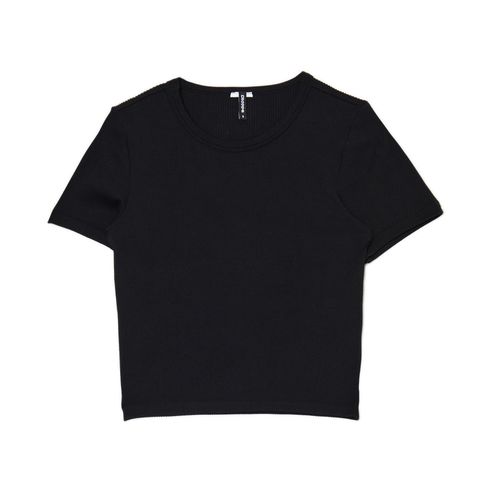 Cropp - Camiseta blanca - Negro - Cropp - Modalova