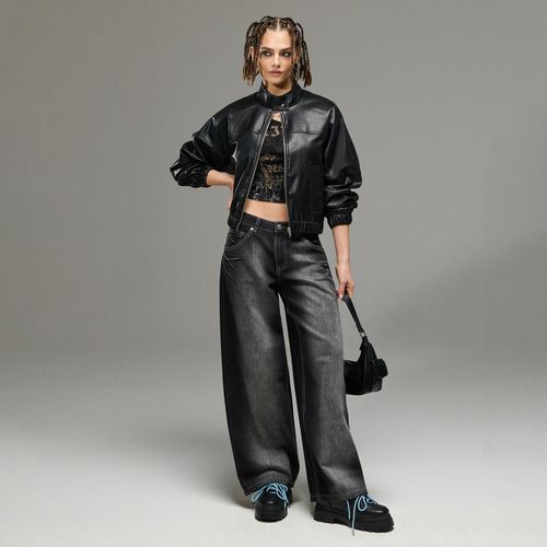 Cropp - Vaqueros boyfriend - Negro - Cropp - Modalova