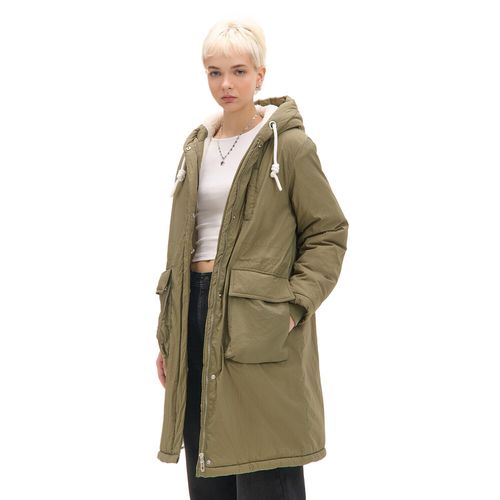 Parka con capucha - Cropp - Modalova