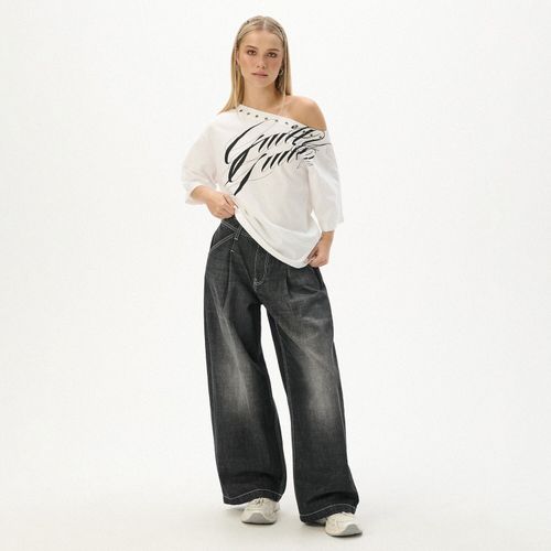 Cropp - Vaqueros balloon - Negro - Cropp - Modalova
