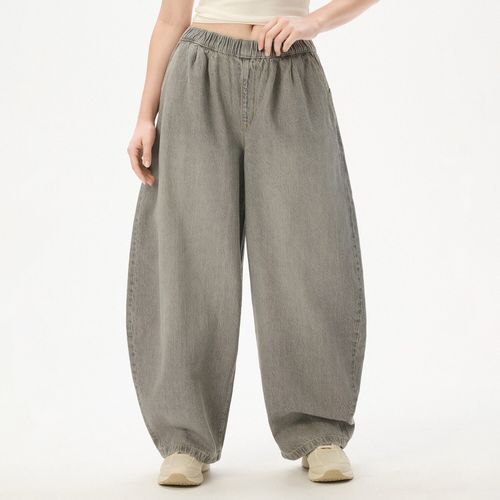 Cropp - Vaqueros balloon - Gris - Cropp - Modalova