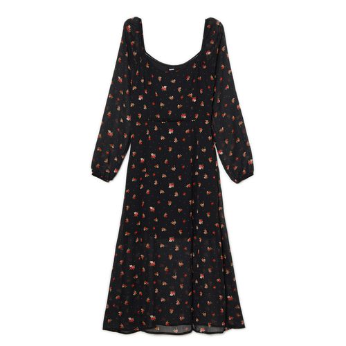 Cropp - Vestido midi - Negro - Cropp - Modalova