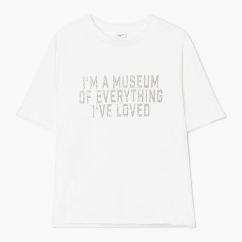Cropp - Camiseta estampada - Blanco - Cropp - Modalova