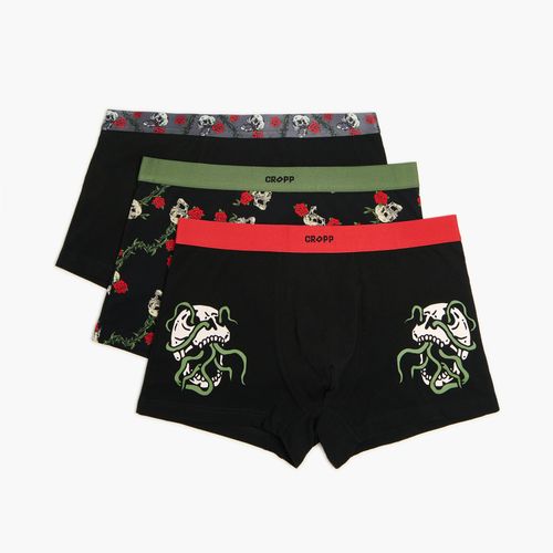 Pack de 3 bóxeres con estampado - Cropp - Modalova
