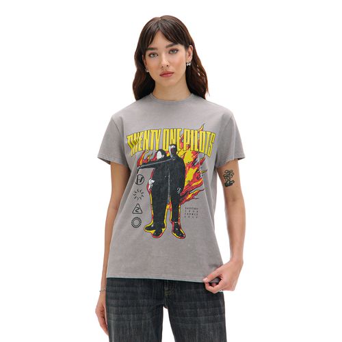 T-shirt con stampa Twenty One Pilots - Cropp - Modalova