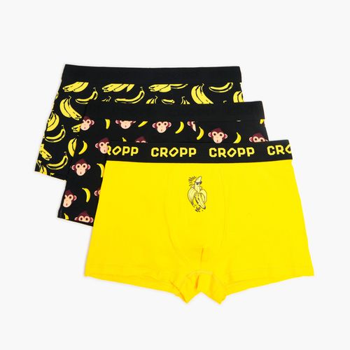 Pack de 3 bóxeres con estampado - Cropp - Modalova