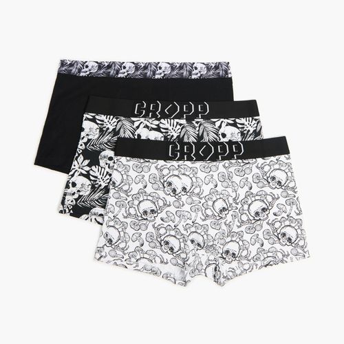 Pack de 3 bóxeres con estampado - Cropp - Modalova