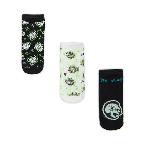 Pack de 3 pares de calcetines tobilleros Rick and Morty - Cropp - Modalova