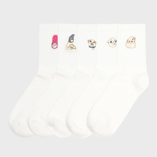 Pack de 5 pares de calcetines - Cropp - Modalova