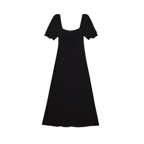 Cropp - Vestido midi negro - Negro - Cropp - Modalova