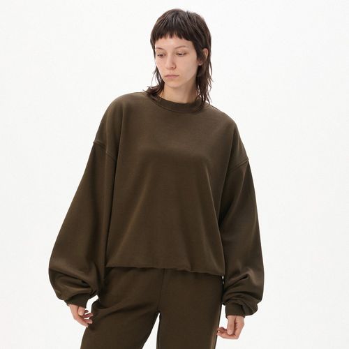Cropp - Sudadera basic - Marrón - Cropp - Modalova
