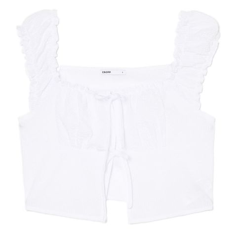 Cropp - Crop top - Blanco - Cropp - Modalova