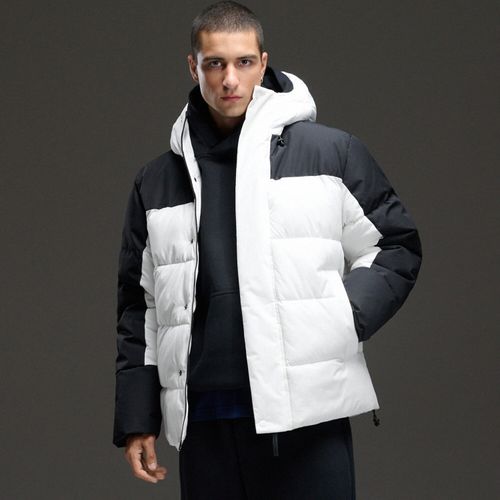 Chaqueta bicolor con capucha - Cropp - Modalova