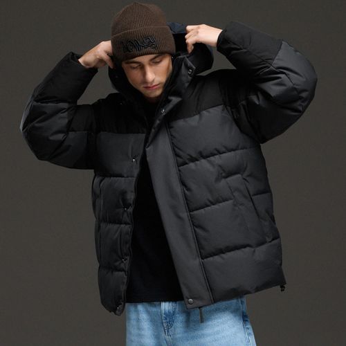 Chaqueta bicolor con capucha - Cropp - Modalova