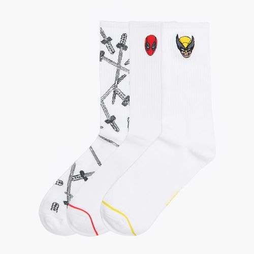 Pack de 3 pares de calcetines Deadpool & Wolverine - Cropp - Modalova