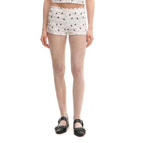 Cropp - Pantalón corto - Blanco - Cropp - Modalova