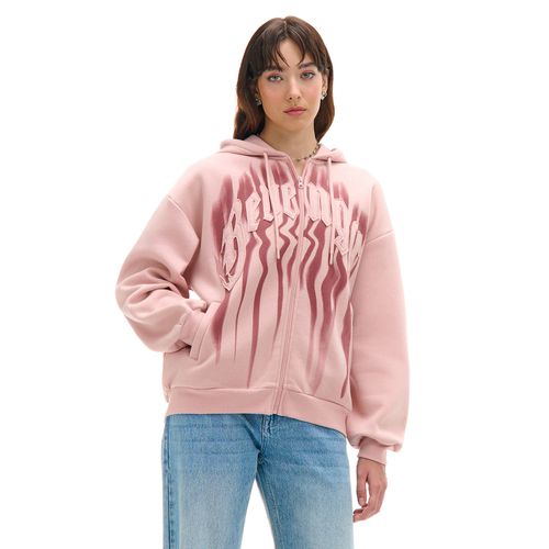 Sudadera rosa con capucha - Cropp - Modalova