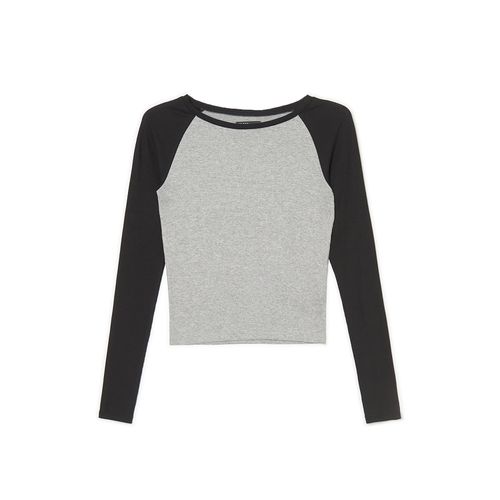 Cropp - Blusa - Gris claro - Cropp - Modalova