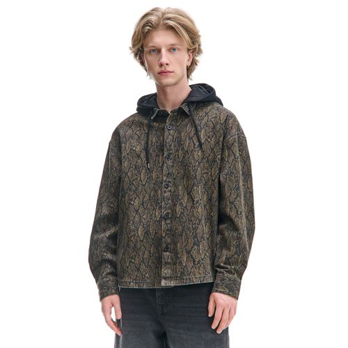 Camisa con capucha - Cropp - Modalova
