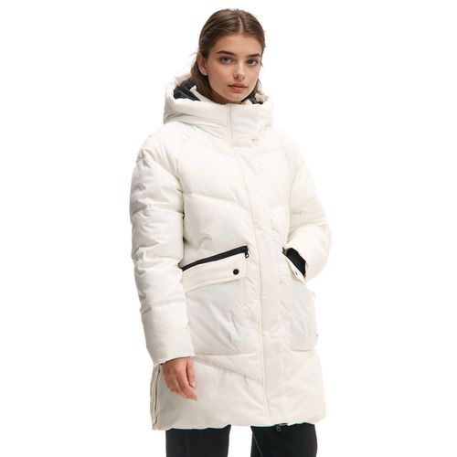 Abrigo acolchado con capucha - Cropp - Modalova