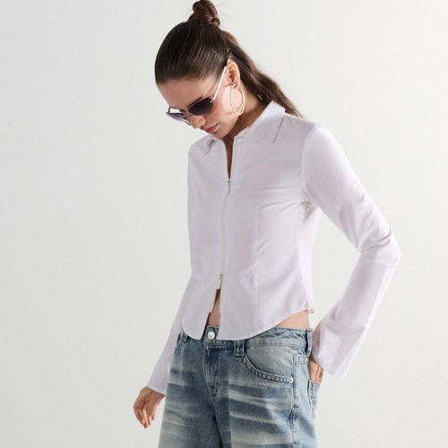 Cropp - Camisa - Blanco - Cropp - Modalova