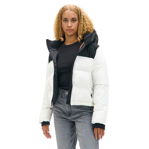 Chaqueta puffer acolchada con capucha - Cropp - Modalova