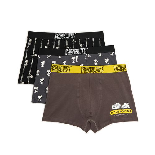 Pack de 3 bóxeres Snoopy - Cropp - Modalova